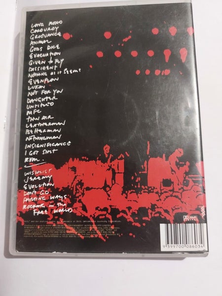 Pearl Jam Touring Band 2000 DVD Sony BMG Region 1-6 Alt Rock Carousel 2