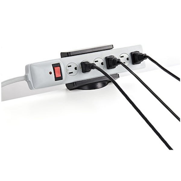 StarTech.com PWRSTRPCLMP Desk Mount for Power Strip - Clamp-on [PWRSTRPCLMP] Carousel 2