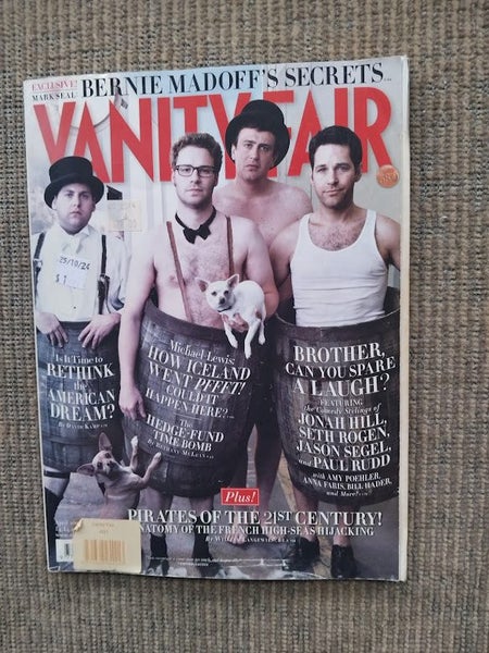 Vanity Fair - April 2009, Bernie Madoff, comedians photo portfolio Carousel 1
