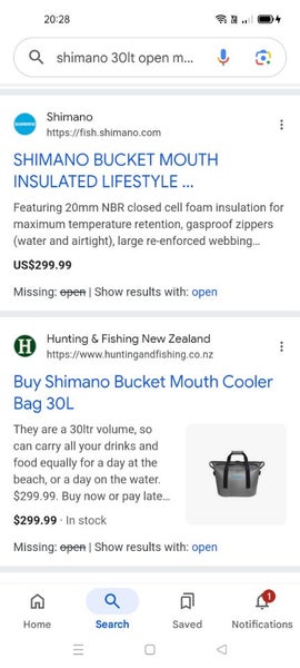 NEW Shimano 30LT open mouth insulated cooler bag rrp$299. Carousel 6