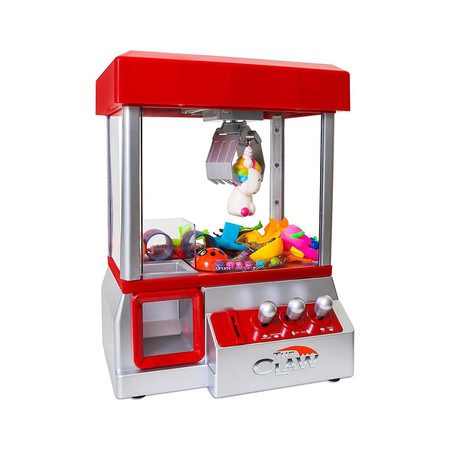 Claw Machine Arcade Game with Sound Candy Grabber Prize Dispenser Vending Toy Carousel 8