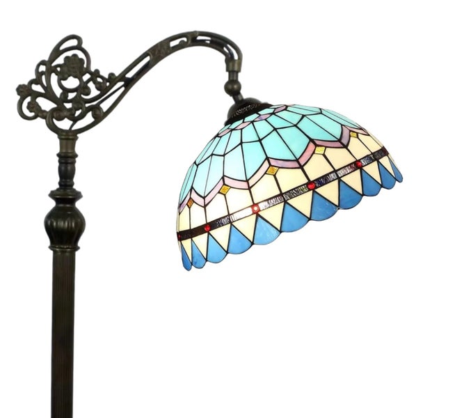 New Design Handmade Tiffany Floor Lamp 30cm Shade Carousel 1