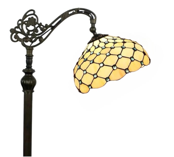 New Design Handmade Tiffany Floor Lamp 30cm Shade Carousel 1