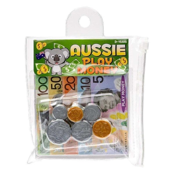 44pcs Australian Play Money Coins & Notes Maths Pretend Shopping Carousel 2