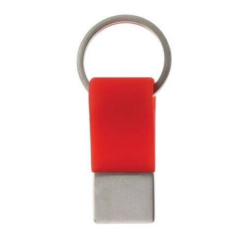 Coda Key Tag Keyring Key Ring School Bag Badge ID Travel Luggage - Red Carousel 1