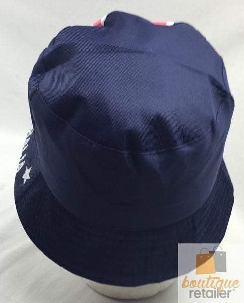 AUSTRALIA FLAG BUCKET HAT Adult Australian Day Aussie Summer Sun Cap Brim Carousel 3