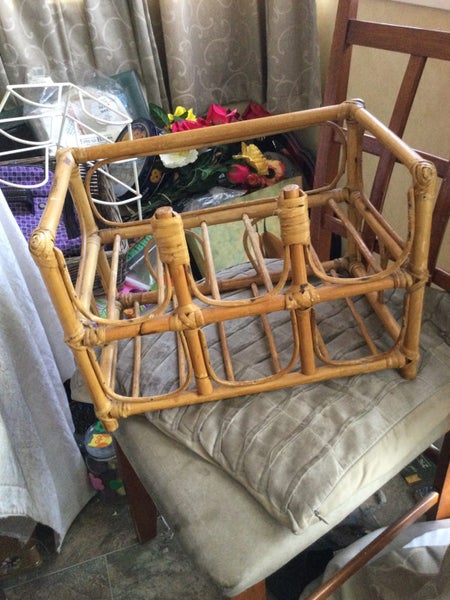 CANE WINE RACK NEEDS A TOP Carousel 1