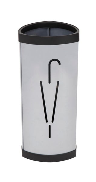 Alba Umbrella Stand / Bin 600 x 260mm Silver Carousel 1