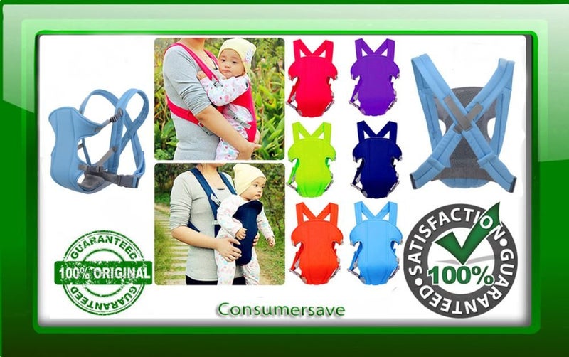 Actionclub comfort baby carrier Sling Frontpack Light Blue Carousel 1