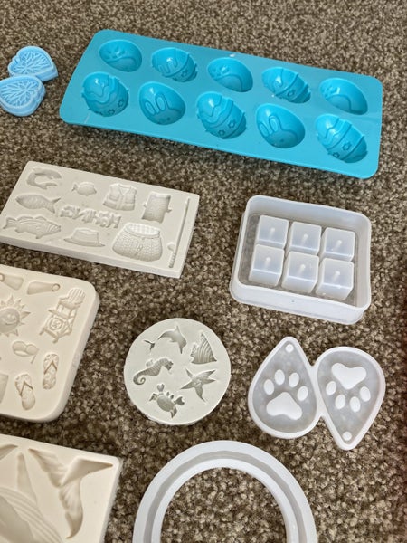 Resin Craft BULK - over 40 moulds for jewellery, trinkets, dishes, coasters Carousel 11