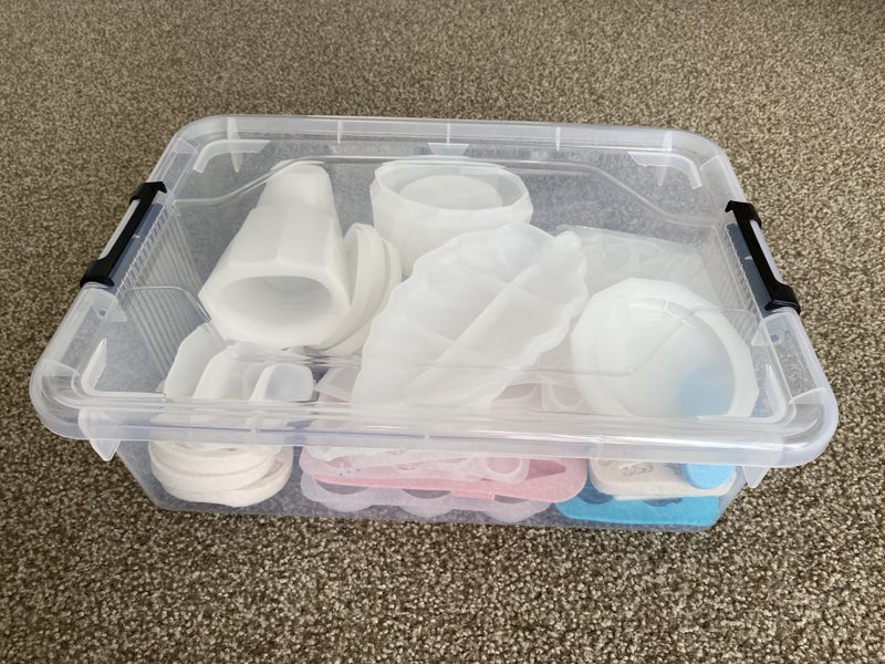 Resin Craft BULK - over 40 moulds for jewellery, trinkets, dishes, coasters Carousel 2