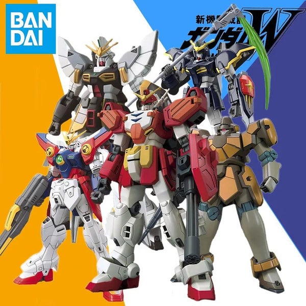 Bandai HG 1/144 GUNDAM W WING GUNDAM DEATHSCYTH GUNDAM Model Kit Assembly Ani... Carousel 2