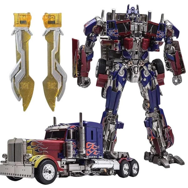 30CM Transformation Robot Toys Commander Optimus Alloy Robot Jetfire Autobots... Carousel 2