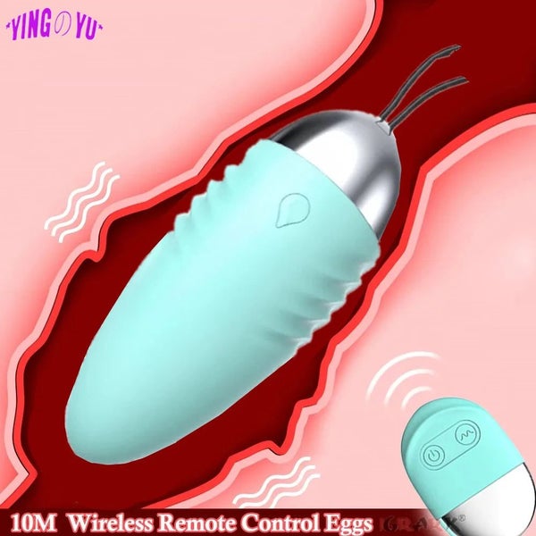 Kegel Ball Exerciser 10m Wireless Jump Egg Remote Control Vibrator Body Massa... Carousel 2