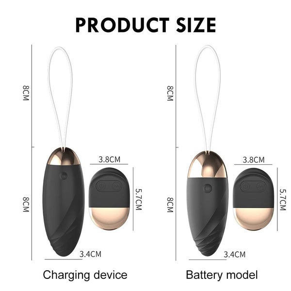 Vibrator Bullet Sex Toys For Woman Wireless Remote Control Vibrating Eggs Dil... Carousel 7