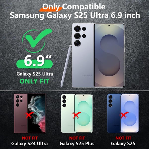 1x Shockproof Phone Cover for Samsung S25 Ultra Carousel 2