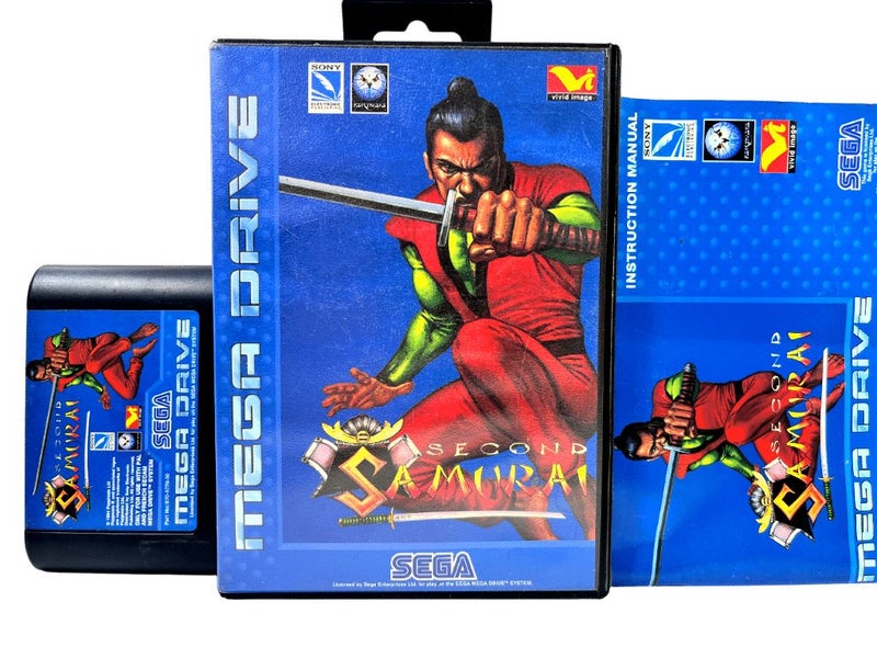 SECOND SAMURAI (Sega Mega Drive) *EXCELLENT + COMPLETE* Carousel 1