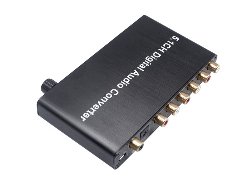 5.1CH Digital to Analog Audio Decoder with Dolby AC-3/ DTS Coaxial Toslink Carousel 1