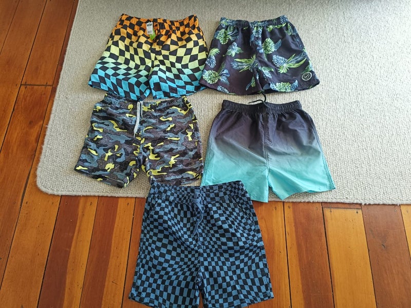 5 x Boys Volley Boardshorts (Anko, Tilt, YO, WaveTribe) Size 14yrs (Mostly New) Carousel 2