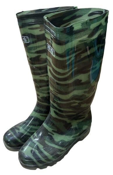 Generic Work Gum Boots Rubber Waterproof Rain Shoes Classic Unisex Gumboots -... Carousel 1