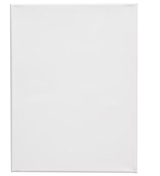 Premium Artist Stretched Blank Canvas Cotton Deep Edge Oil Acrylic 12 x 16" Carousel 1