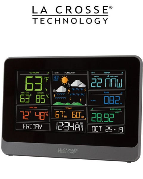 V30v2 La Crosse Personal WIFI Weather Station with Pressure Reading Carousel 2