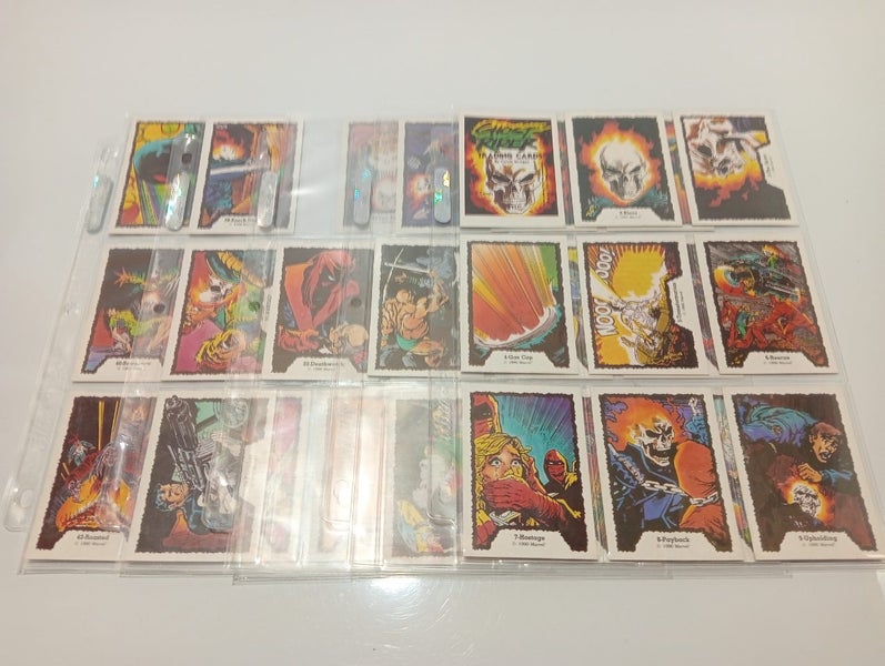 1990 38/45 Marvel Ghostrider Trading Cards Carousel 1