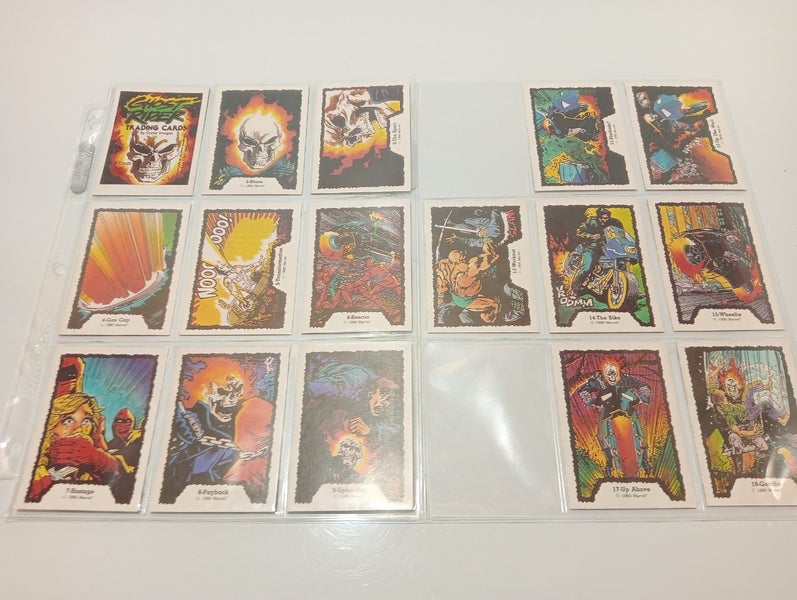1990 38/45 Marvel Ghostrider Trading Cards Carousel 2