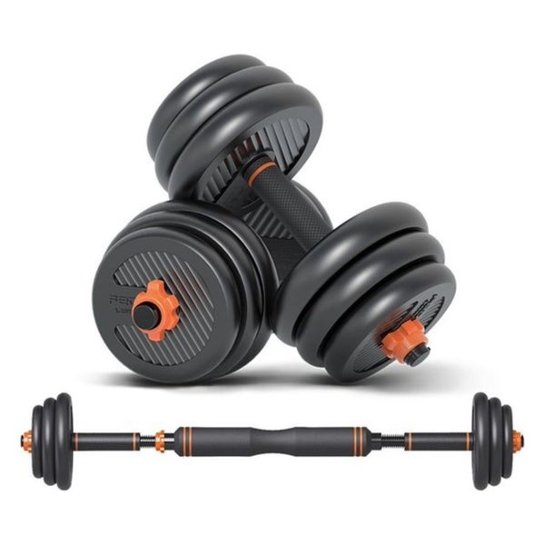 Adjustable Dumbbell Barbell Set Carousel 1
