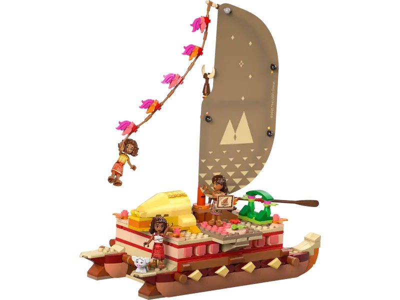 Lego Disney Moanas Adventure Canoe 43270 Carousel 2
