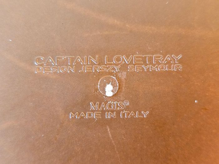 An Italian Design Classic. Captain Love-tray' by Jerszey Seymour for Magis. Carousel 6