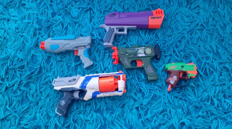 x5 Nerf Dart Blaster/Gun Toys Carousel 1