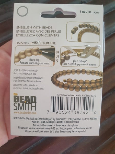 Memory wire for bracelets 5.1cm Carousel 2