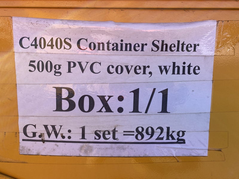 Container Shelter 12M x 12M Double Truss Carousel 6
