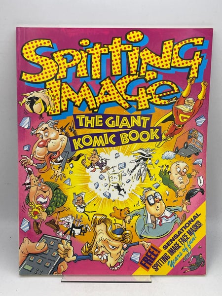Spitting Image Giant Komic Book by Nick Newman64437685151105110