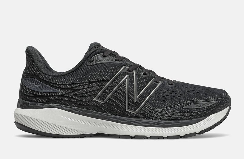 New Balance Mens Fresh Foam X 860 V12 Shoes Sneakers Runners - Black/White Carousel 1
