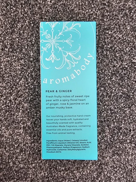AROMABOTANICAL Pear & Ginger Hand and Nail Cream 100ml Carousel 2