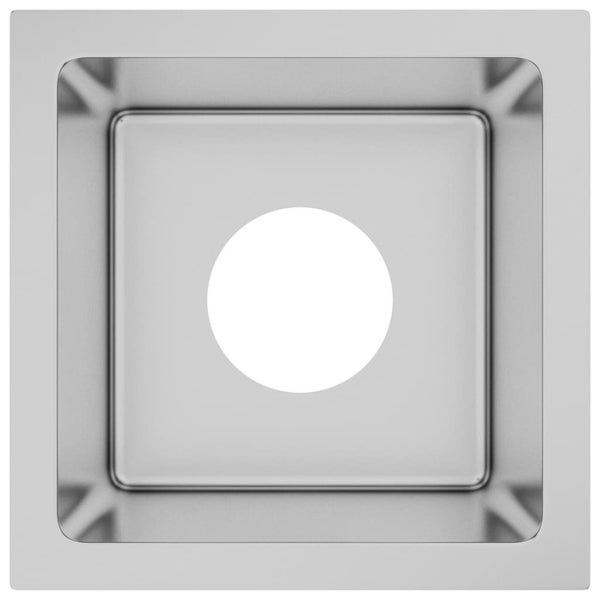 vidaXL Handmade Kitchen Sink Stainless Steel Carousel 2