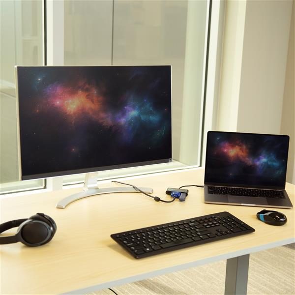 USB-C to VGA Multifunction Adapter with Power Delivery and USB-A Port Carousel 6