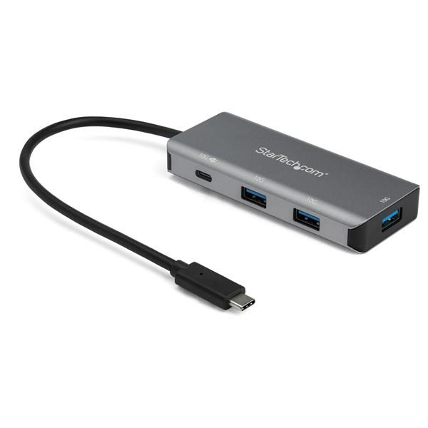 4-Port USB-C Hub with PD 3.0 - 10Gbps - 3x USB-A & 1X USB-C Carousel 1