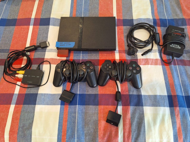 PS2 Slim (Infinity v1.99 modchip) plus accessories Carousel 1