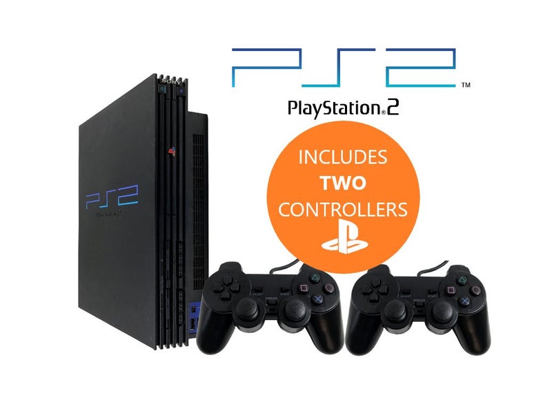 PS2 PHAT *COMPLETE SET + 2 CONTROLLERS* Carousel 1