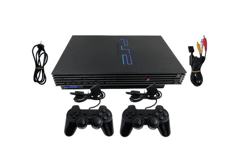 PS2 PHAT *COMPLETE SET + 2 CONTROLLERS* Carousel 2