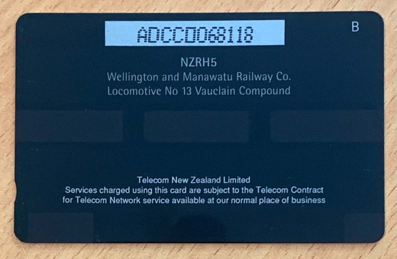 NEW ZEALAND RAILWAY HISTORY 2 - $10 CARD - 1996 Carousel 2
