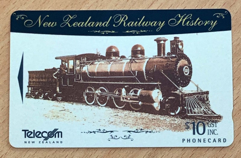 NEW ZEALAND RAILWAY HISTORY 2 - $10 CARD - 1996 Carousel 1