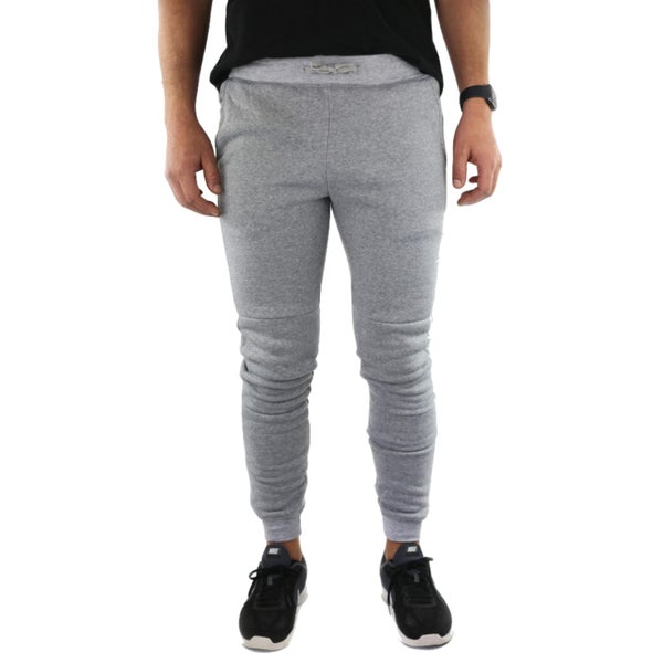 Mens Skinny Track Pants Joggers Trousers Gym Casual Sweat Cuffed Slim Trackie... Carousel 1