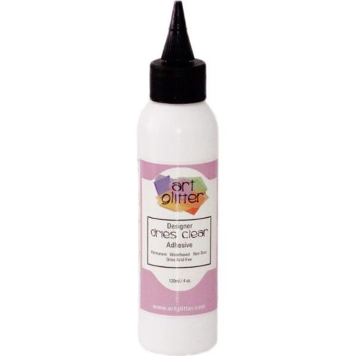 Art Institute Glitter Designer Dries Clear Adhesive Glue 4oz Carousel 1