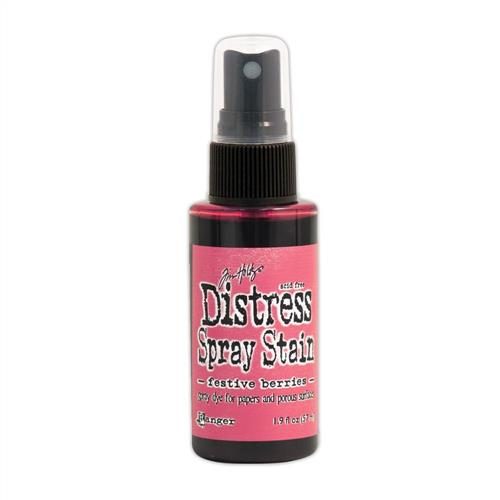 Ranger Ink Tim Holtz Distress Spray Stain Festive Berries Carousel 1