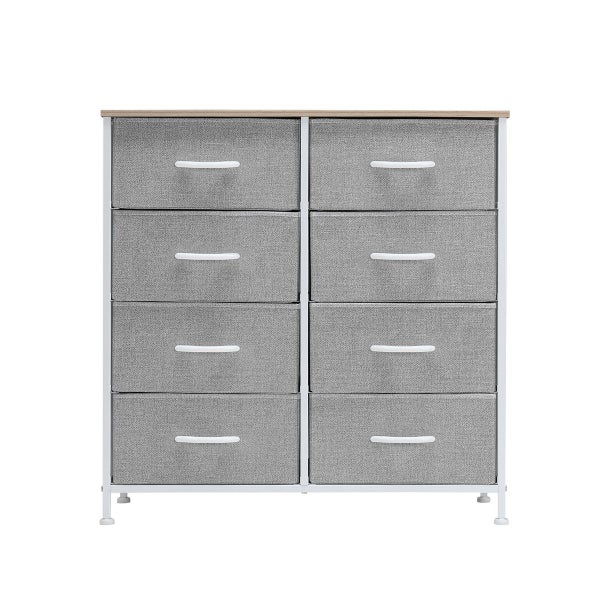 Chest of 8 Drawers Cabinet Dresser Tallboy Carousel 9