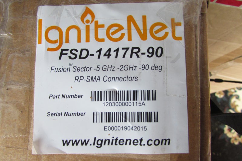 IgniteNet FSD-1417R-90dual band 90deg Sectoral antenna Carousel 2